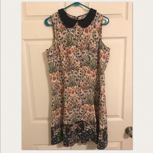 EUC Lauren Conrad dress with collar size 14